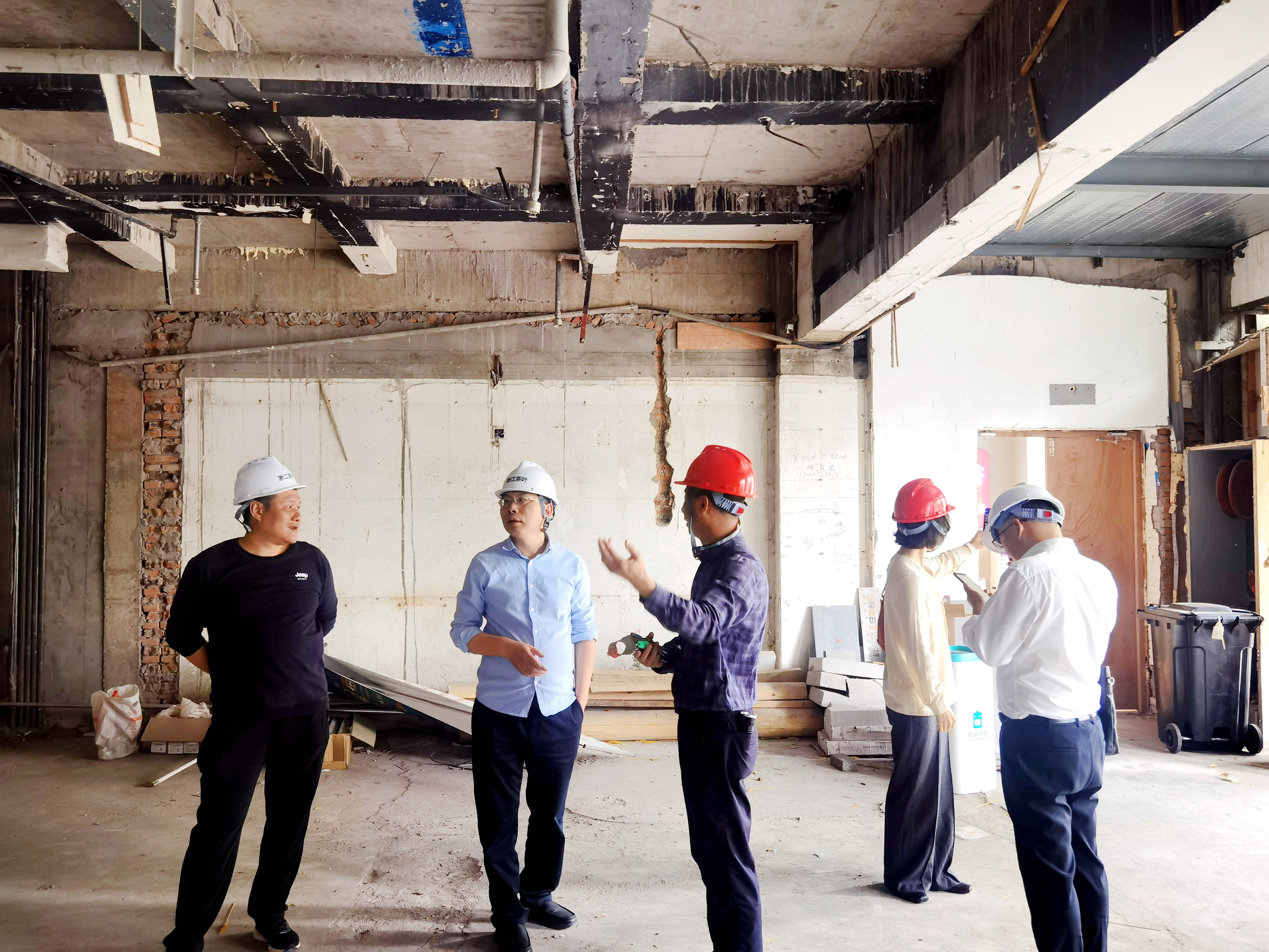 德赢VWIN集团对茶叶大楼开展安全检查 德赢VWIN集团对茶叶大楼开展安全检查